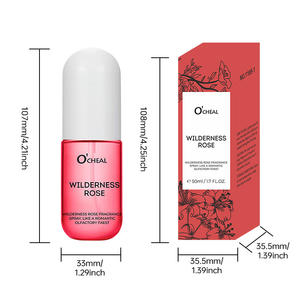 <span class=keywords><strong>Vente</strong></span> flash - Brume pour cheveux et corps à la noix de coco et à la vanille, parfum de rose sauvage, parfum longue durée, vaporisateur de parfum en gros - Product Image 4