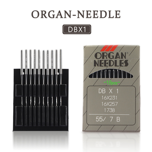 Agujas Japonesas ORGAN DBX1 DB*1 <span class=keywords><strong>para</strong></span> Máquina <span class=keywords><strong>de</strong></span> <span class=keywords><strong>Coser</strong></span> Industrial <span class=keywords><strong>de</strong></span> Una Sola <span class=keywords><strong>Aguja</strong></span>, Diferentes Tamaños <span class=keywords><strong>14</strong></span> #   16 #   18 # - Product Image 1