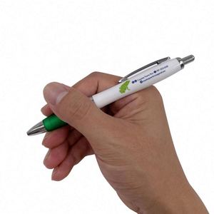 Hot Selling Fashion Plastic Ballpoint Pens Custom Logo <b>Cheap</b> Promotional Pen - Product Image 4