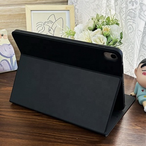 Ailestecca Funda Máy Tính Bảng Silicone Cuốn Sách Folio Mỏng Cứng Trở Lại Shell Bảo Vệ Máy Tính Bảng Bìa Trường Hợp Đối Với iPad Không Khí <span class=keywords><strong>7</strong></span> 2025 13Inch - Product Image 3