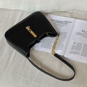 Women's Shoulder Bag Brown Leather Zipper <b>Lock</b> Design Everyday Use Fall 2023 H8727 - Product Image 5