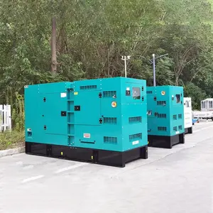Générateur diesel ca 3 phases, 350 kw, 350 kva, insonorisé, silencieux