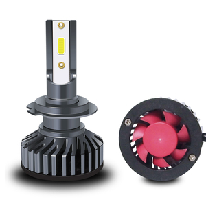 ไฟหน้า LED F2 สำหรับรถยนต์ รุ่น Universal Fit IP67 กันน้ำ รองรับแรงดันไฟฟ้ากว้าง 9-36V ใช้ได้กับหลอด H1 H3 H4 H7 H11 9005 9006 ไฟตัดหมอก - Product Image 3