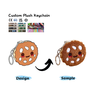 Toptan Promosyon Hediyeleri Çanta Süsleri Küçük Tasarım Kawaii Yumuşak Mini Peluş Oyuncak Sevimli Özel Peluş Anahtarlık - Product Image 1