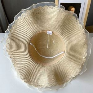 Super Fairy Eco-Friendly Silk Screen Printed Mesh <b>Sunscreen</b> Summer Kids Straw Hat for Girls Beach Vacation - Product Image 5