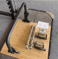 Rack de musculation multifonctionnel à charge de plaques, acier renforcé de 12 mm, barre hexagonale pour les salles de sport et la maison, pour l'exercice musculaire