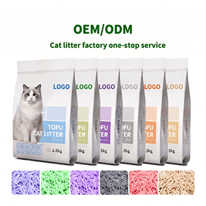 Litière pour chat en tofu de maïs à faible teneur en poussière, nettoie l'environnement, réduit les particules en suspension, confortable pour une utilisation en intérieur - Product Image 2