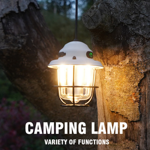 Nouvelle lampe suspendue vintage d'extérieur, ultra longue durée de vie, lumière d'ambiance pour le camping, lampe de tente portable rechargeable - Product Image 2