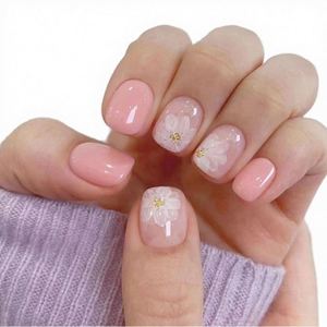 Uñas Postizas de Lujo con Diseño Nuevo, de Alta Calidad, con Diamantes y Metales, Hechas a Mano, con Pedrería, Cobertura Completa - Product Image 2