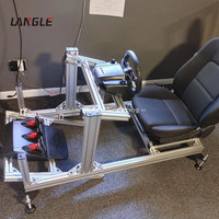 Jeu de course Simulateur de cockpit Fabricant de siège Course de conduite automobile Jeu de cockpit Sim Simulateur de course Rig Cockpit