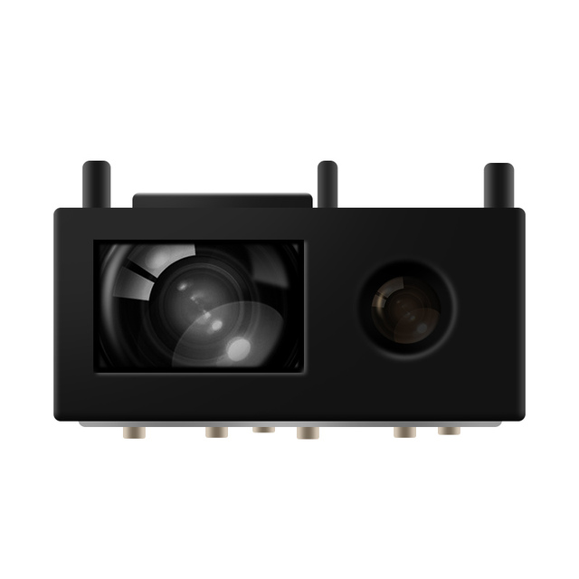 60M Laser Distance Measure Metre Phase Method High Precision Compact Size Lidar Sensor 650nm Laser Range Finder Module