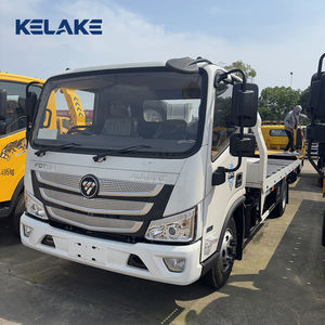 FOTON AUMARK Diesel <b>Flatbed</b> Tow <b>Truck</b> Manual Transmission EURO 5 New White - Product Image 1