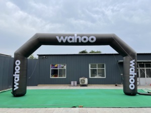 Arco Inflável de Linha de Partida e Chegada de Grau Comercial para Eventos, Infláveis Publicitários em PVC de Alta Resistência com Bomba de Ar e Bolsa de Transporte - Product Image 4