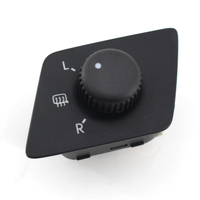 Schwarzer Kunststoff 6-Pin 10-Pin Steuerschalter für Außenspiegel für VW Polo 2001-2010 LHD OE 6Q1959565D 601959565H