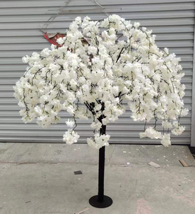 O-T014 grosir pohon palsu kustom dekorasi buatan pohon tengah meja bunga sakura sutra kualitas tinggi untuk pesta pernikahan - Product Image 6