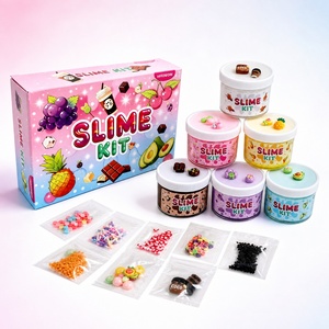 HARDWORK Coffret Cadeau de 6 Kits de Slime Cristallin DIY Parfumé Transparent – Lot de Slime en Gros pour Enfants, Idéal pour les Fêtes Scolaires et les Cadeaux - Product Image 1