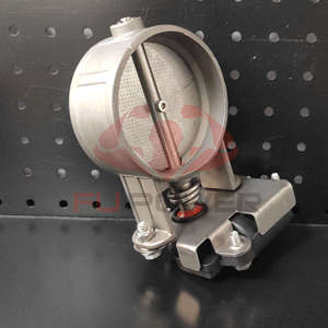 51mm 60mm 63mm 76mm 89mm 102mm paslanmaz çelik elektrikli egzoz iniş borusu kesme vana denetleyicisi uzaktan kiti yeni - Product Image 6