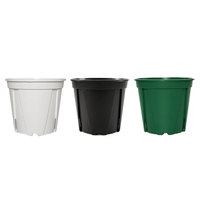 Jolies jardinières suspendues en PP pour serre, avec trou de drainage, auto-arrosantes, légères et durables, capacité 0,55-7,95L