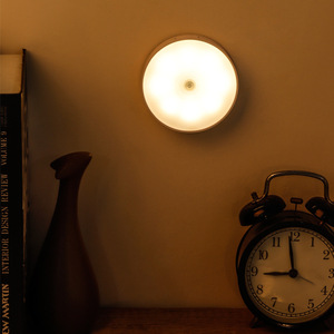 New cross-border solar-powered night <b>light</b>, smart sensor night <b>light</b>, bedroom night <b>light</b>, USB <b>wireless</b> human body sensor <b>light</b>. - Product Image 1