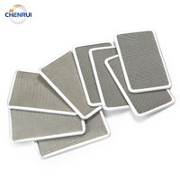 Filter Cairan Cakram Jaring Baja Tahan Karat Chenrui, Filter Mikron Tenun Polos Multilayer untuk Aplikasi Mesin & Gear