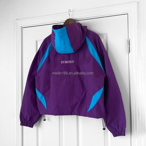 Custom Patchwork Windbreaker Coat Zipper Nylon <b>Jackets</b> Outdoors Wear Windproof Waterproof <b>Pullover</b> Nylon Windbreaker <b>Jacket</b> - Product Image 4