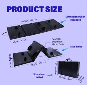 Système de restraints BDSM en cuir PU pour bondage sexuel, mobilier sexuel, lit portable pour adultes avec menottes et entraves de cheville - Product Image 2