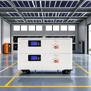 51.2V 10kwh 15kwh 20kwh 30kwh Lifepo4-batterij Zonne-Energie Thuis Opslag Stapelbaar 48V Lithium Batterij