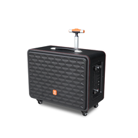 Speaker troli Subwoofer 10 inci, Speaker Bluetooth kekuatan tinggi dengan Bluetooth untuk mobil dan Audio rumah