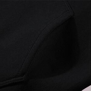 Best Selling Jogger Tracksuit Set Oversize Men's Hoodies Black Color Zipup Hoodies and Sweat <b>Pants</b> Set - Product Image 5