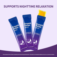 Bâtonnets de gelée OEM Dream Relax - Avec GABA et extrait de camomille pour favoriser le sommeil, sans médicaments et sans gluten, 30 bâtonnets, marque privée
