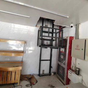 X-YES 3-15m trong nhà ngoài trời dọc đường sắt vận chuyển hàng hóa thang máy thủy lực mới hàng hóa nâng bảng nền tảng xây dựng hội thảo động cơ - Product Image 4