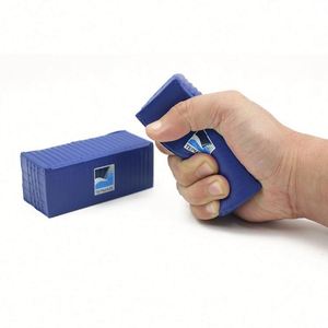 Promoción al por mayor: Juguetes antiestrés con forma de contenedor, cubos de PU para descompresión, pelotas antiestrés con logo personalizado - Product Image 1