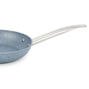 ชุดหม้อทำอาหารสแตนเลสมีหูจับ,หม้อและกระทะบ้านเจ้าหญิงเหนี่ยวนำหินสีเทาหินอ่อนเครื่องครัวแบบไม่ติด - Product Image 6