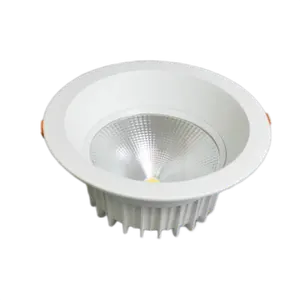 2022 Lampu Sorot Bawah Bulat CE 3CCT Dalam Ruangan Komersial 8 Inci 35W LED COB Downlight