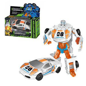 Éducation Enfants 2 en 1 Robot <span class=keywords><strong>Voiture</strong></span> Transformer Robots Enfants Garçons Jouets Transformer Robot Jouet <span class=keywords><strong>Voiture</strong></span> - Product Image 3