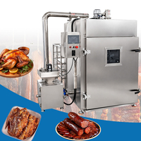 Fumoir Électrique en Acier Inoxydable à Prix d'Usine pour Viande et Poisson, Machine à Fumer à Froid pour Poisson-Chat