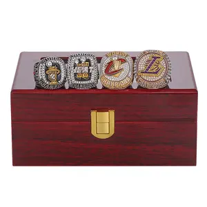 Linghu Custom Replica Basketball Champion Rings LeBron James Memorabilia 2012 2013 2016 2020 4pcs Championship Ring Set