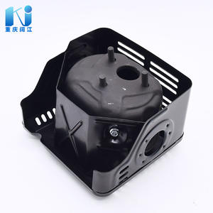 Silencieux de tuyau courbé pour moteur de mini-motoculteur et de truelle à essence 152F168F170F177F188F - Product Image 1