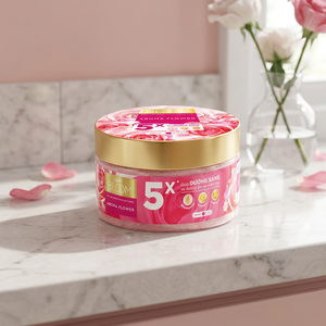 Exfoliante Corporal Perfumado Aroma Floral 220g, Blanqueador, Cuidado de la Piel, Fragancia Duradera, Pedido al por Mayor - Product Image 1