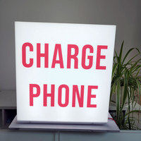 Logo personnalisé Boîte à lumière Cube lumineux carré LED acrylique avec boîte à lumière LED pour la publicité