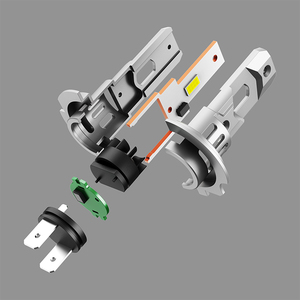 Prêt à l'emploi CANBUS, tout-en-un, taille 1:1, Plug-and-Play, 50W 5600LM H7, phares automobiles à 360 degrés, sans interférences radio ni erreurs - Product Image 2