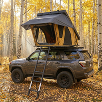 Tente de toit professionnelle à coque rigide, installation rapide, pour camping, SUV, voyage en plein air, avec maille respirante