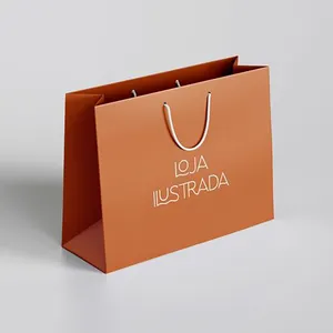 Toptan özel lüks siyah elbise mağazası perakende ambalaj hediye taşıma çantaları butik alışveriş kağıt torbalar kendi logosu ile
