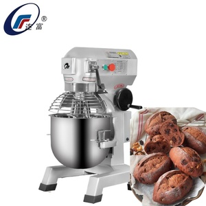 Mélangeur à pâte à trois vitesses en acier inoxydable 50L pour produits à base de blé et de maïs, rendement élevé, nettoyage facile, répond aux diverses exigences de production - Product Image 1