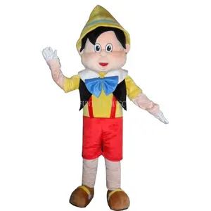 Efun最小起订量1 pc成人定制皮诺奇木偶角色扮演吉祥物服装待售