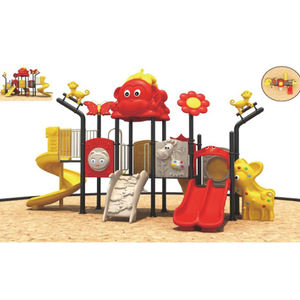 1-3 jeux de terrain pour le parc Nios, balançoire de jardin en bois pour l'école, équipement d'extérieur, aire de jeux pour enfants, toboggan en plastique - Product Image 4