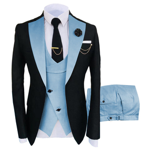 Nouveau Costume de <span class=keywords><strong>Mariage</strong></span> <span class=keywords><strong>Homme</strong></span> 3 Pièces Élégant et Raffiné pour Cérémonie et Soirée 2026 - Product Image 5