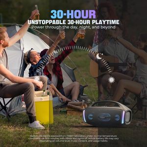 Wireless Party <b>Speaker</b> StormBox Blast 2 200W Portable <b>Speaker</b> <b>LED</b> Light IP67 Waterproof 30H Playtime TWS Pairing - Product Image 4