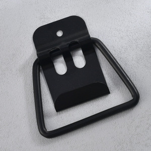Jingmao Hardware <b>D</b> Ring Buckle Black Iron Belt Buckle 414 <b>Model</b> For Belts And Straps - Product Image 2