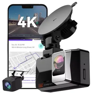Rijrecorder Fabriek 2K Hd Video Recorder Crash Latch Nachtzichtcamera 'S Wifi Voor En Achter Dashcam